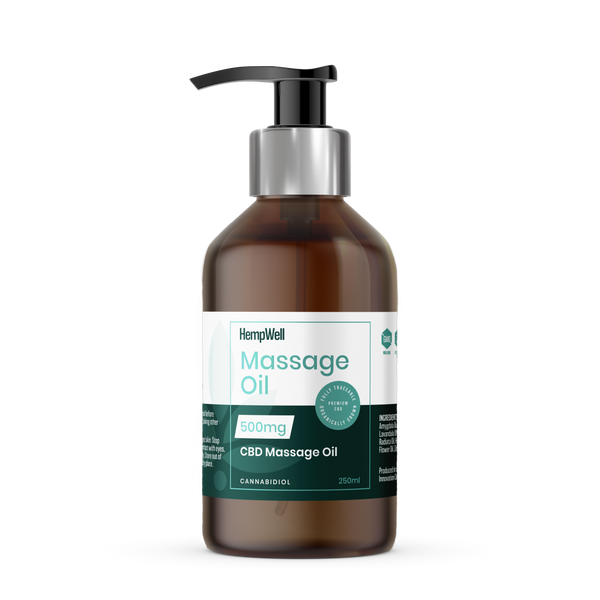 CBD MASSAGE OIL 500MG (250ML)