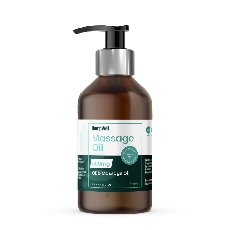 CBD MASSAGE OIL 500MG (250ML)