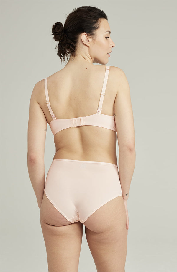 Blush Pink Seamless Comfort Bralette