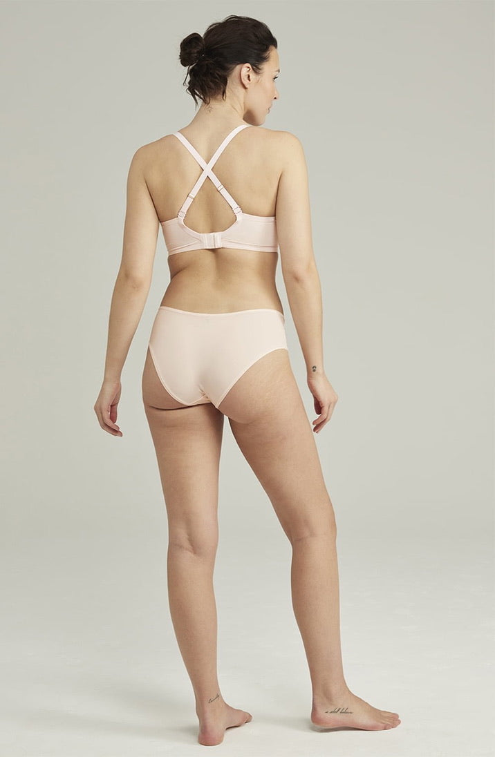 Empower Full-Coverage Bra in Blush Pink - Up to G Cup