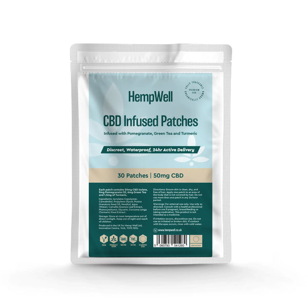 CBD PATCHES 1500MG (30 X 50MG)