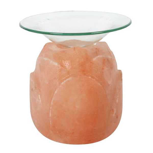 Serene Lotus Flower Himalayan Salt Oil Burner