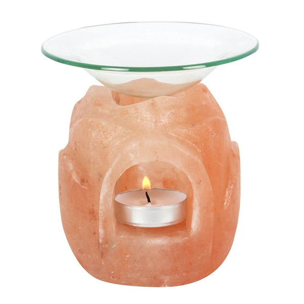 Serene Lotus Flower Himalayan Salt Oil Burner