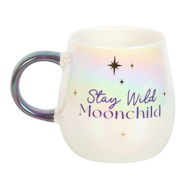 Stay Wild Moon Child Celestial Rounded Mug