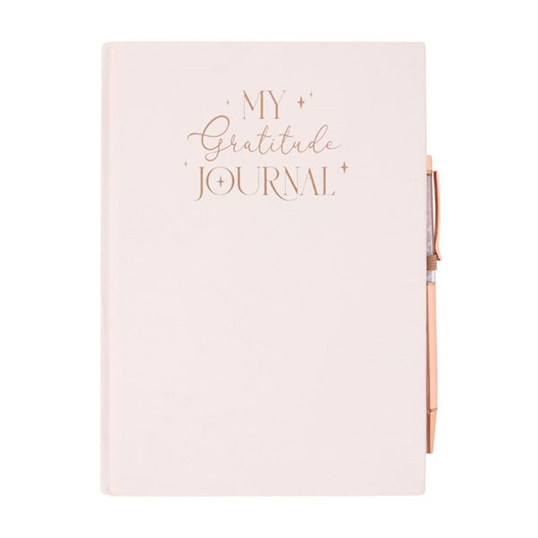 Reflect & Radiate- Gratitude Journal with Rose Quartz Pen